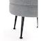 Manhattan Comfort Bailey Ottoman in Grey with Black Feet OT003-GYB - alternate 9